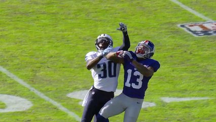 Odell Beckham corrals a 50-yard pass