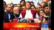 Imran Khan  VS  GEO Reporter Outside Election Tribunal Lahore