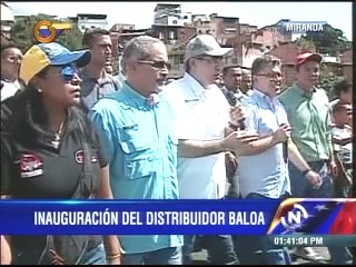 Inauguran puente Baloa en Petare