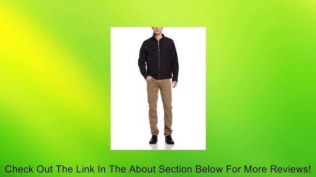 Calvin Klein Men's Multi Pocket Bomber, Pewter, Large Review