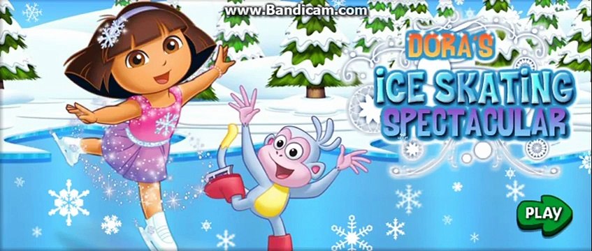 Dora the Explorer Games - Dora's Ice Skating Spectacular Game