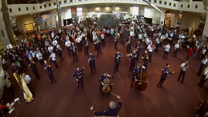 Flash Mob The U.S. Air Force Band at the Smithsonian