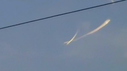 Amvids claim to show Israel jets over Damascus after reported airstrike