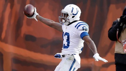 Wk 14 Can't-Miss Play: Hilton beats Haden for the touchdown