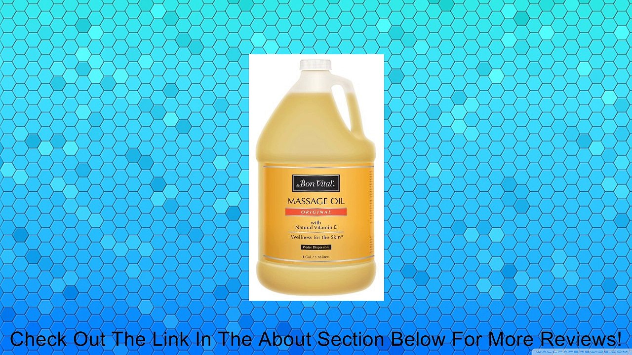 Bon Vital Original Massage Oil, 1 Gallon Bottle Review