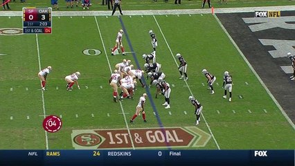 Kaepernick 8-yard TD pass