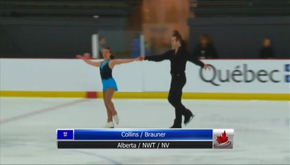 Colleen Collins / Alex Brauner - Novice Pair Free Program (REPLAY)