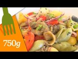 Recette de Salade de pâtes multicolores - 750 Grammes