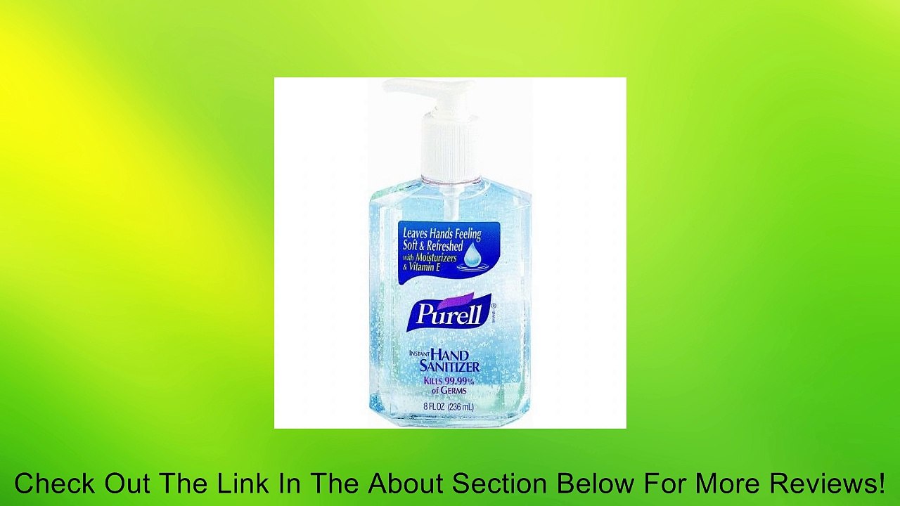 Purell Adv Gel 8oz Pump Review