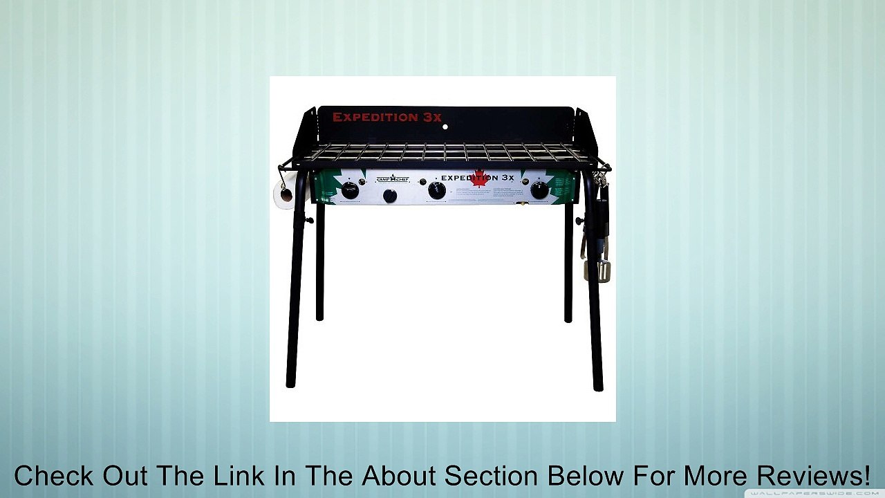 Camp Chef Tahoe 3 Burner Stove Review