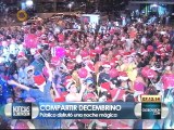 Caravana Coca-Cola encendió la navidad en Caracas