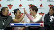 Justine Brasseur / Mathieu Ostiguy QC - Novice Pair Free Program (REPLAY)