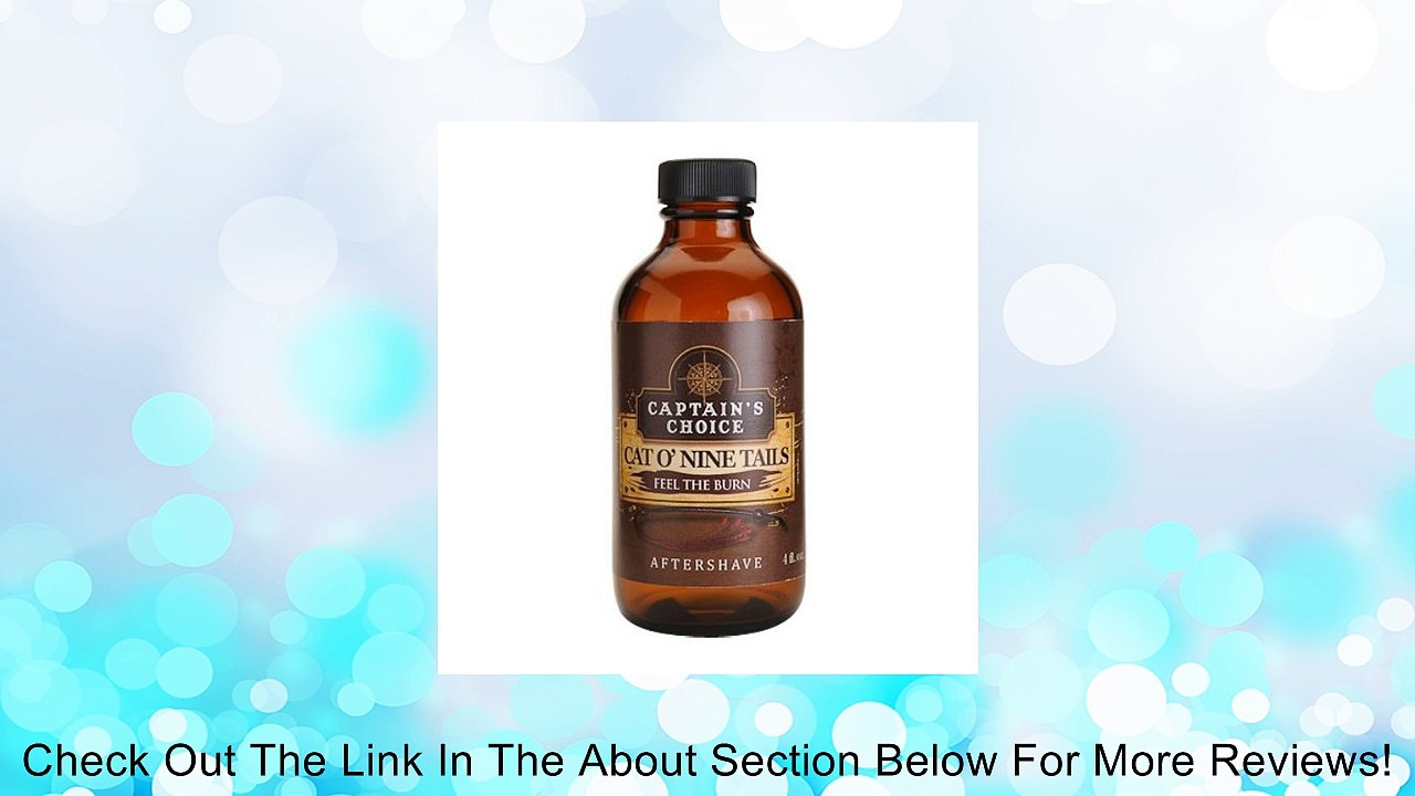 Captain's Choice Cat O' Nine Tails Bay Rum 4.0 oz After Shave Pour Review