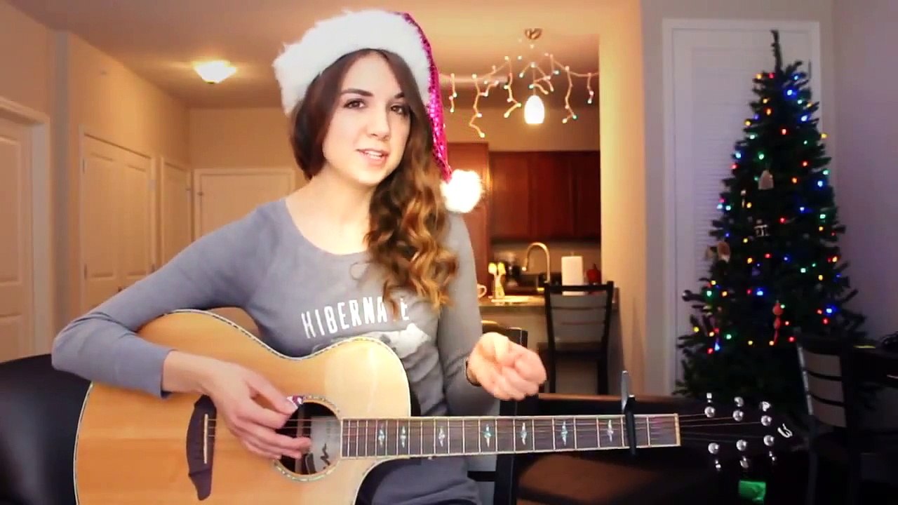 ♥ "Mistletoe" - Justin Bieber Guitar Lesson | Guitar Goddess ♥
