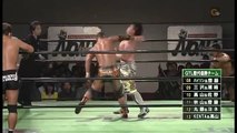 Dangan Yankees (Masato Tanaka & Takashi Sugiura) vs. BRAVE (Naomichi Marufuji & Katsuhiko Nakajima)