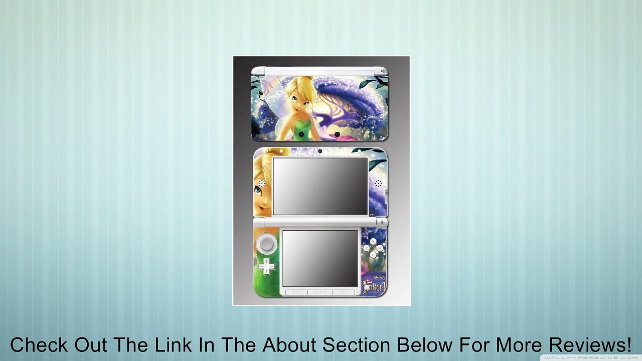 Tinkerbell Princess Fairy Queen Pixie Tinker Bell Video Game Vinyl Decal Cover Skin Protector for Nintendo 3DS XL Review