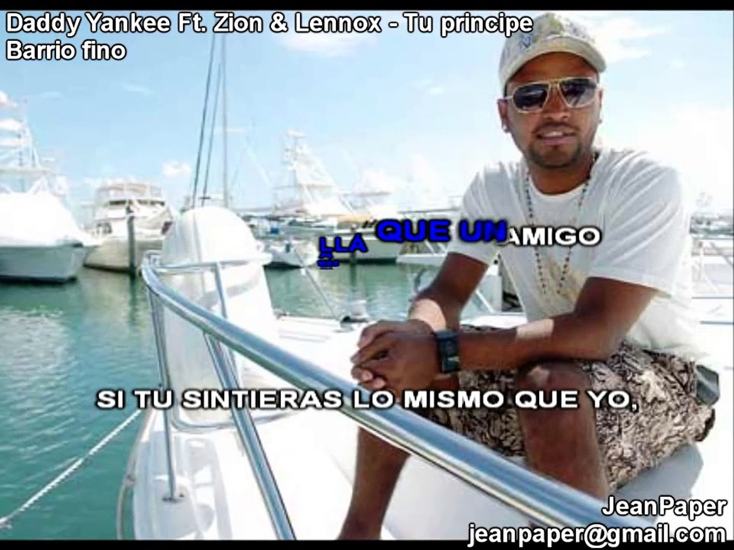 Daddy Yankee Ft. Zion & Lennox - Tu principe (Con letra) - Vídeo Dailymotion