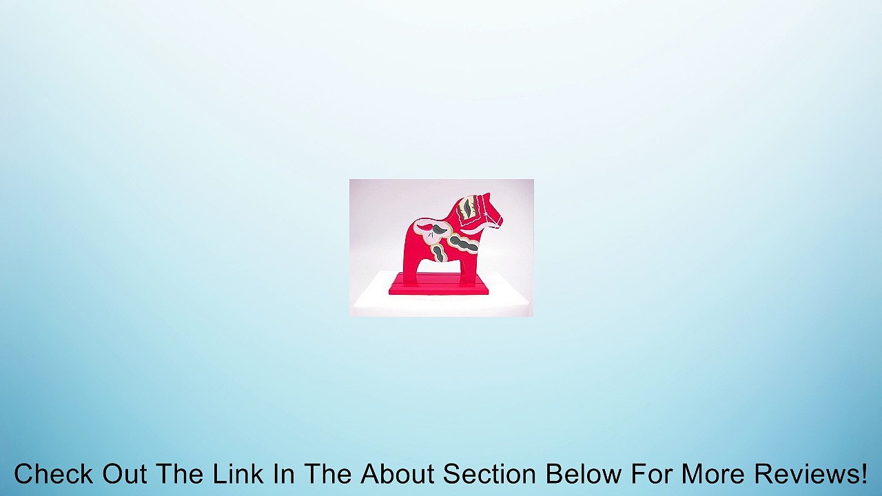 Swedish Dala Horse Wood Napkin Holder Review