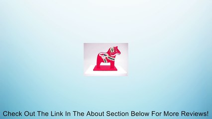 Swedish Dala Horse Wood Napkin Holder Review