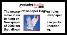 Newspaper Delivery Bags - Waterproof Newspaper Protection