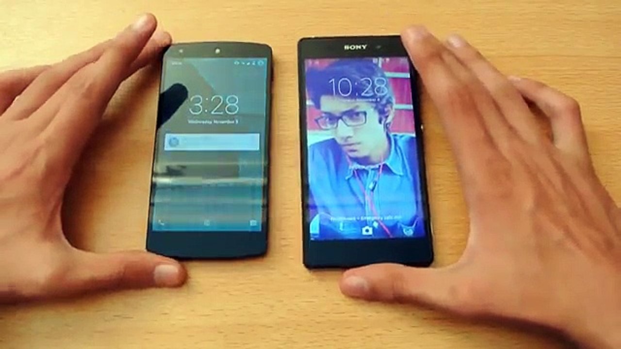 Nexus 5 Android 50 Lollipop vs Sony Xperia Z2 Review HD
