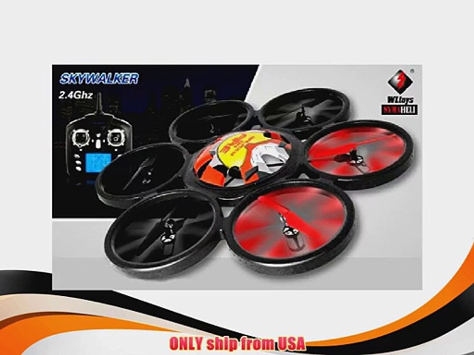 NEW ARRIVAL 2014 !! WLToys Skywalker V323 SIX-Motor 2.4GHz 4.Ch 6-Axis RC Hexacopter