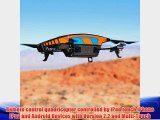 Parrot AR.Drone 2.0 Quadricopter Controlled by iPod touch iPhone iPad and Android Devices -Orange/Blue