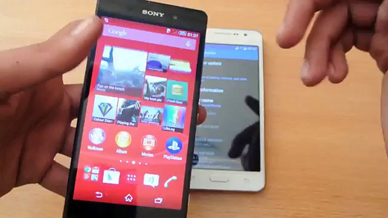 Samsung Galaxy Grand Prime vs Sony Xperia Z2 Review HD
