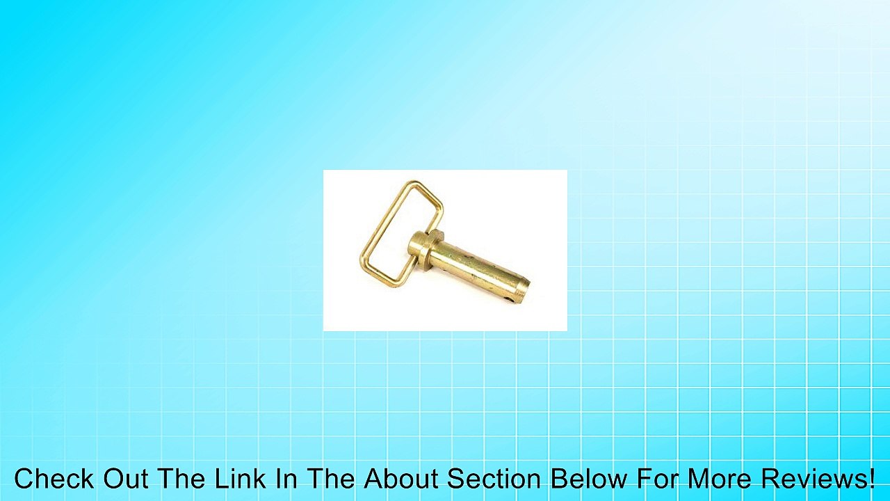 Western Snowplow 1" Hitch Pin With Handle 93028 Review