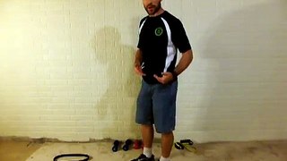 Jump rope counter balance, stretching, and Plantar fasciitis 001