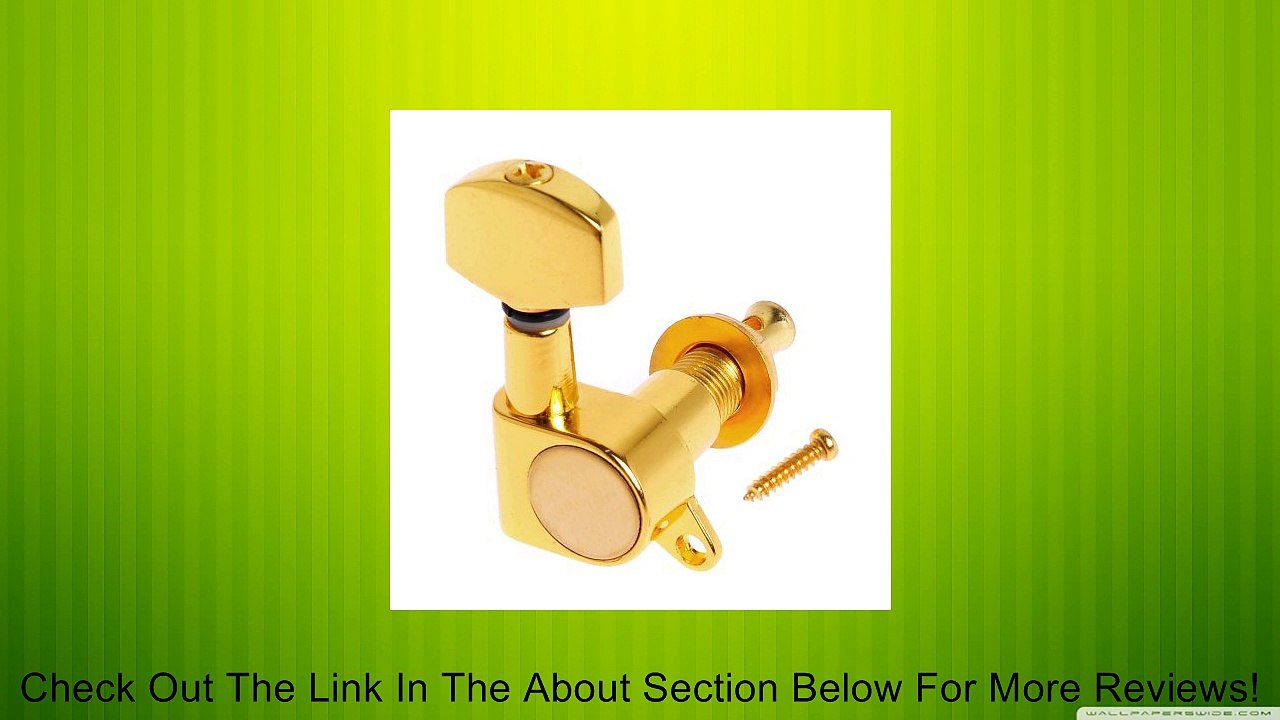 1set of 3L3R K-803 Guitar String Tuning Pegs Tuners Machine Heads Gold Review