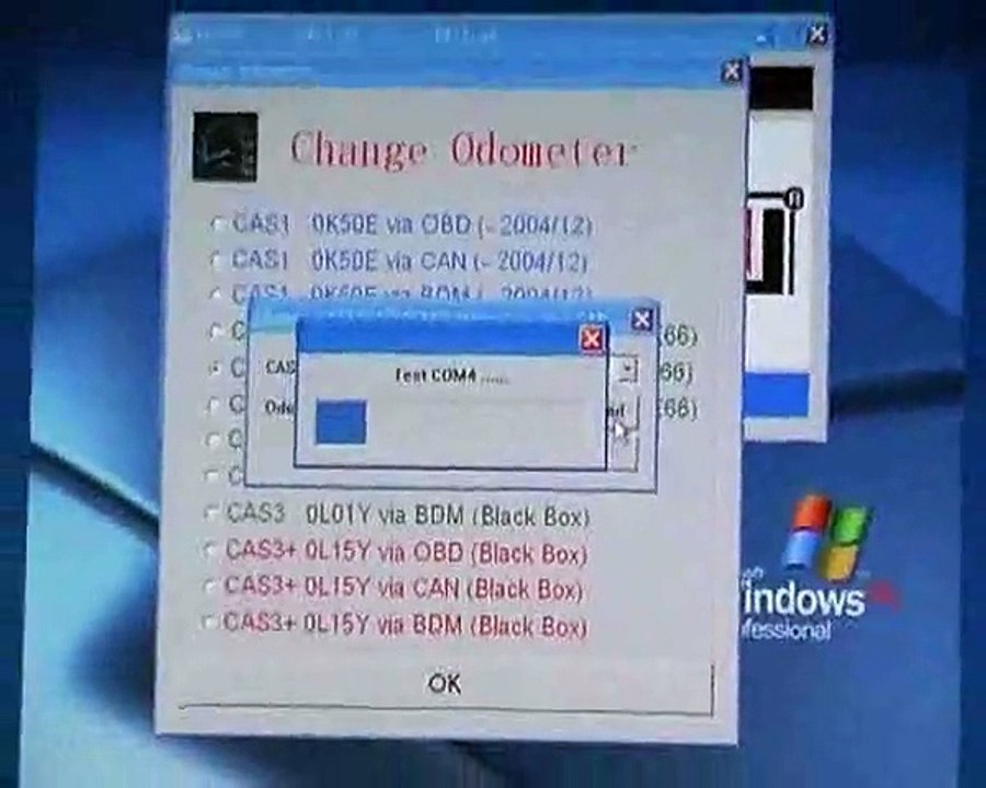 How to Change CAS Odometer with BMW CAS AK300 Key Maker