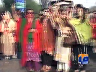 Faisalabad PTI Protest Situation-08 Dec 2014