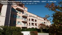 A vendre - appartement - ELANCOURT (78990) - 3 pièces - 62m²