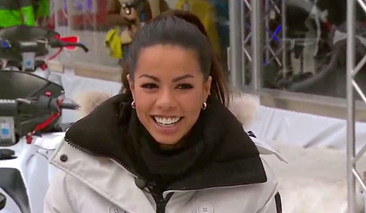 Fernanda Brandao und Schnee passt nicht
