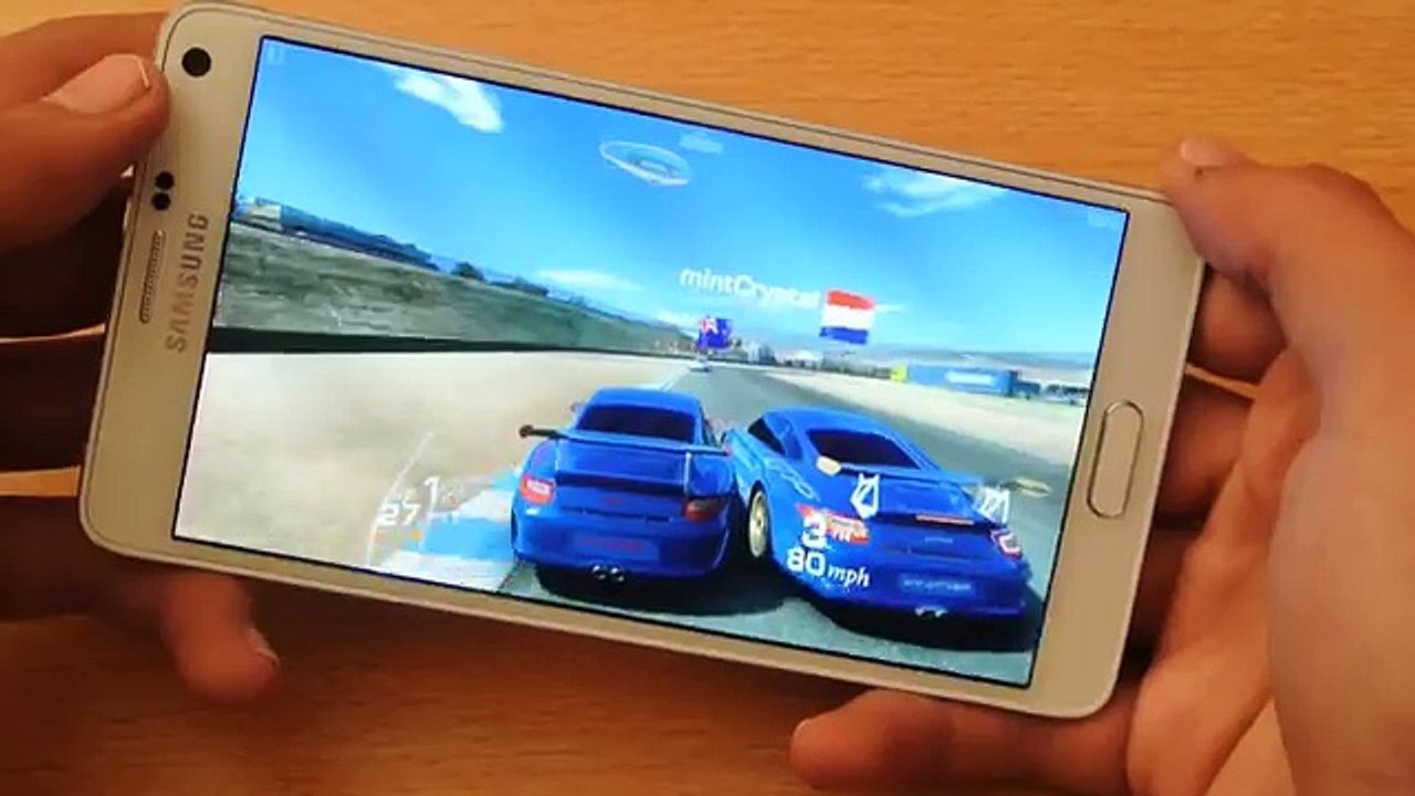 Samsung Galaxy Note 4 Octa Real Racing 3 Gameplay Review HD