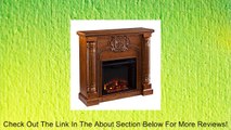 Traditional Electric Fireplace Remote control operated , Antique Oak Finish Review