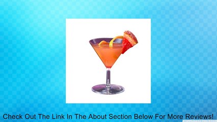 Small Wonders 2 oz Plastic Martini Glasses 120 Ct Review
