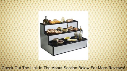 30W x 18D x 18H Mirror 3 Step Bottle Display Black 1 Ct Review