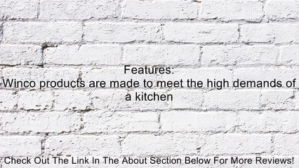 Winco ICR-1725 Icing/Cooling Rack with Built-in Feet, 16.25-Inch by 25-Inch Review