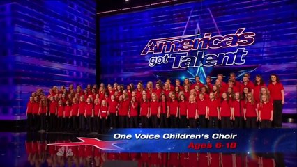 Lexi Walker ft. One Voice Children's Choir - "Burn" (Live at America's Got Talent 2014)