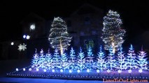 So magical Frozen Christmas Lights (Let It Go) 2014