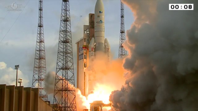 Le lancement réussi d'Ariane 5