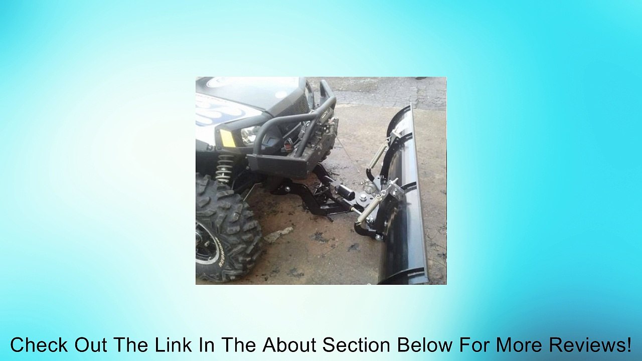 Extreme Metal Products 72-Inch Snow UTV (RZR) Snow Plow for RZR, RZR-S, RZR XP900, and RZR-4. RZR 72 Inch Snow Review