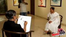 Amol Palekar Sketching Veterain Actresses Zarina Wahab, Bindiya Goswamy & Vidia Sinhaamol
