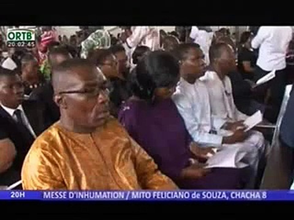 Boni Yayi aux obsèques de Mito Feliciano de Souza à Ouidah au Bénin