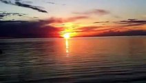 Amazing Sunset on the baltic Sea - time lapse (HD)