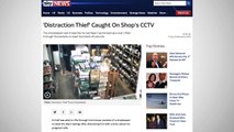 Alleged Thief Distracts Store Owner And Steals Money Right Out Of His Pocket