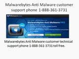 Malwarebytes Anti Malware customer support 1-888-361-3731 phone number