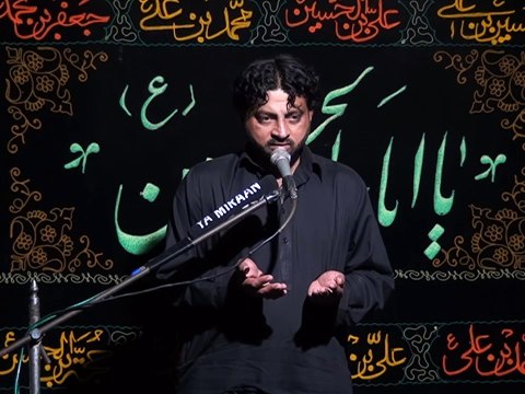 zakir ali qaiser Alvi - 14 Muharram 1436 ( 2014 ) - Choti Behk Hafizabad